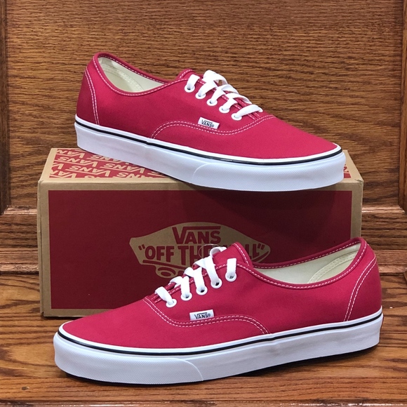 vans crimson vans crimson